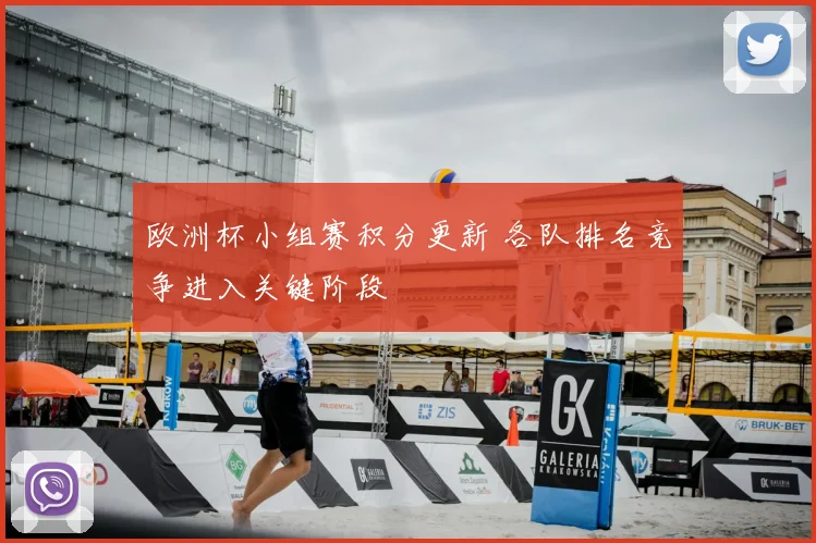 欧洲杯小组赛积分更新 各队排名竞争进入关键阶段